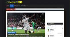 Desktop Screenshot of premiershiptips.com