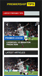 Mobile Screenshot of premiershiptips.com